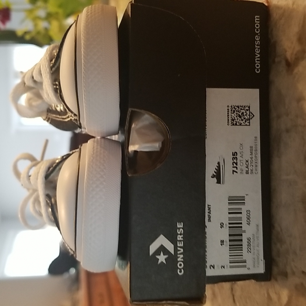 Infant converse shoes